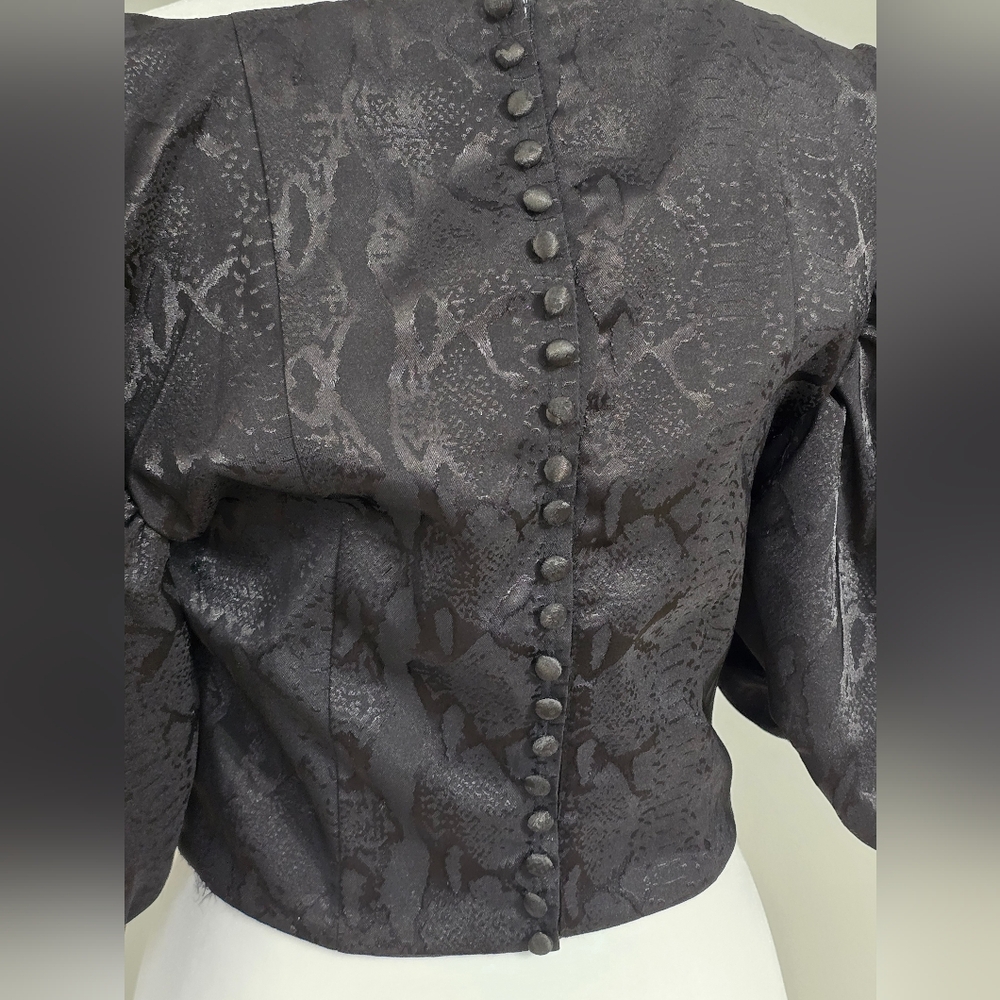 LPA Black Danuta Crop Top Women's Size Small - Picture 6 of 12